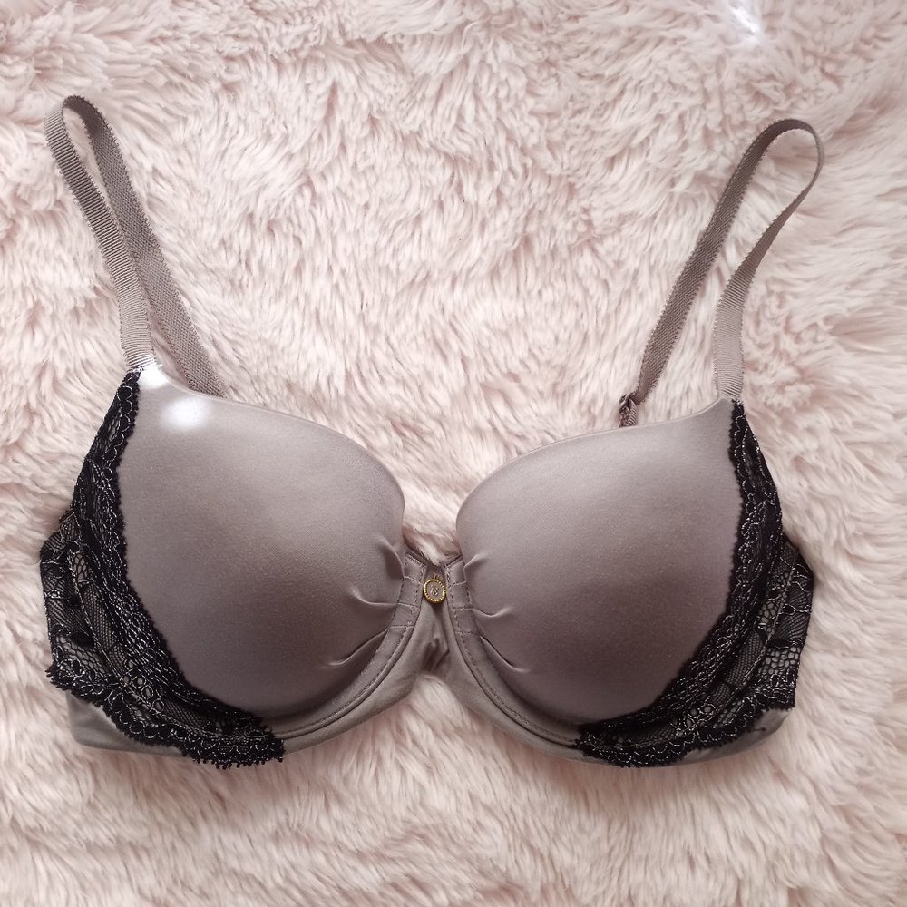 Victoria's Secret Gray & Black Bra